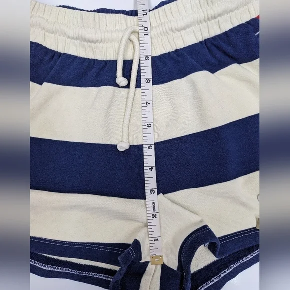 Adidas women's mid waist striped shorts size XS - Picture 10 of 14